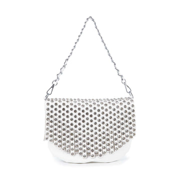 Studded Fringe Shoulder Bag